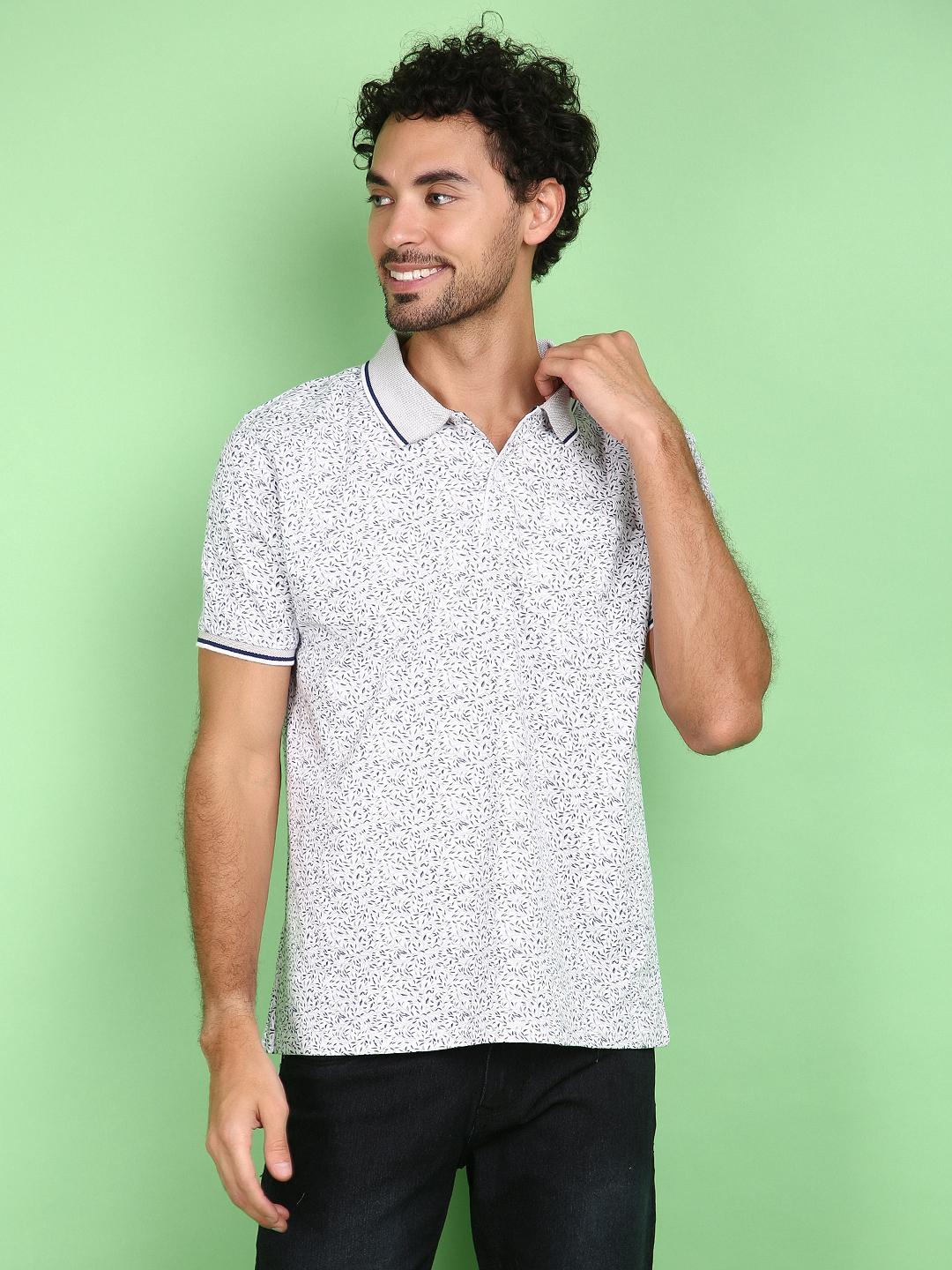 grey cotton single jersey tshirt - 21143443 - Zoom Image - 0