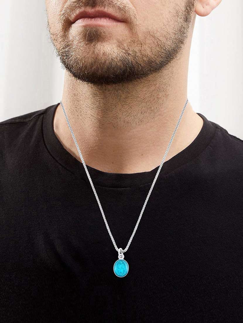 blue metal pendant - 21143550 -  Standard Image - 3