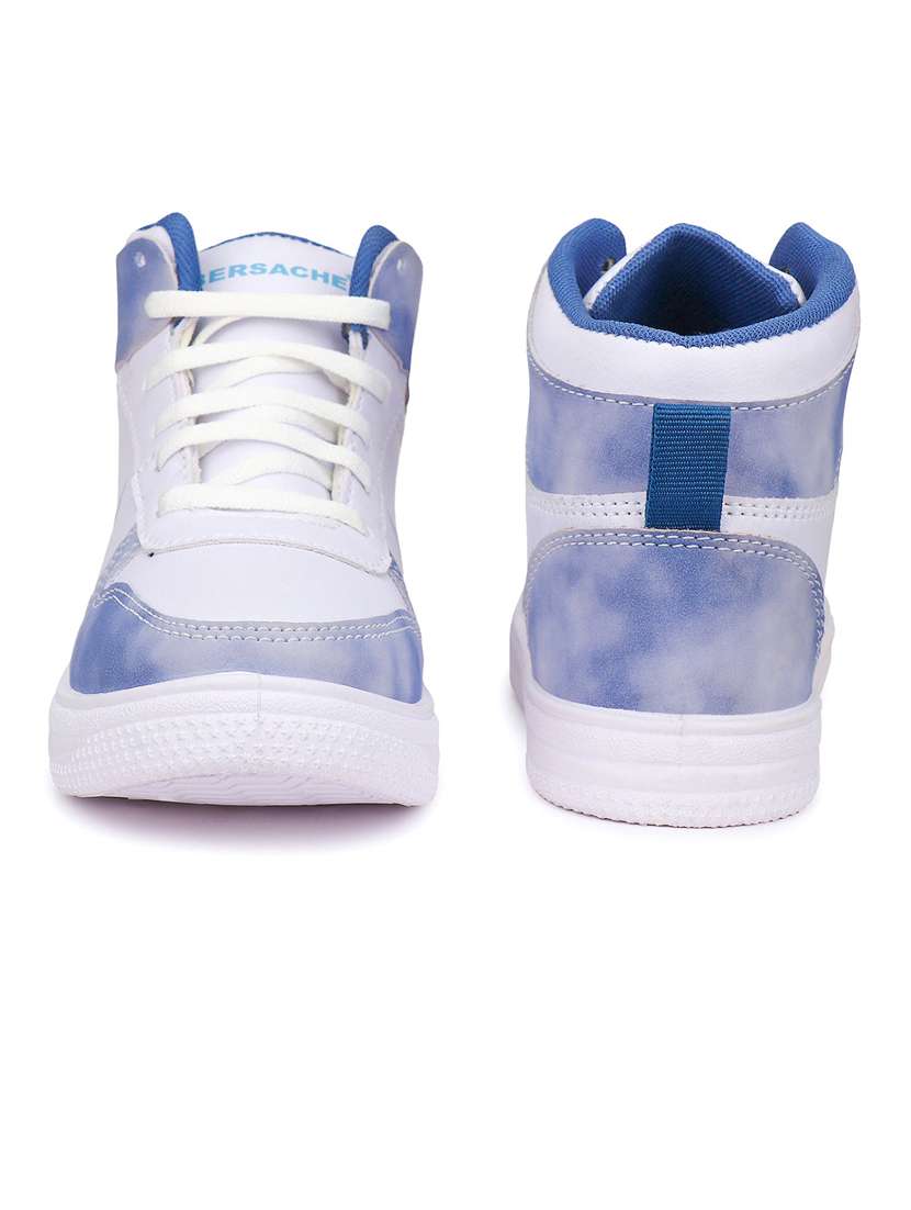 blue lace up sneakers - 21143557 -  Standard Image - 3