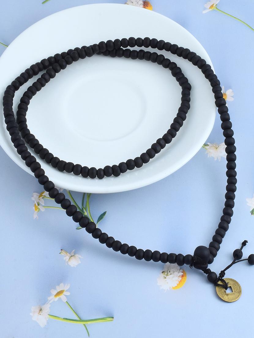 black wood choker necklace - 21143583 -  Zoom Image - 0