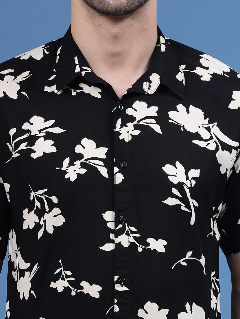 men printed casual shirt - 21143629 - Standard Image - 8