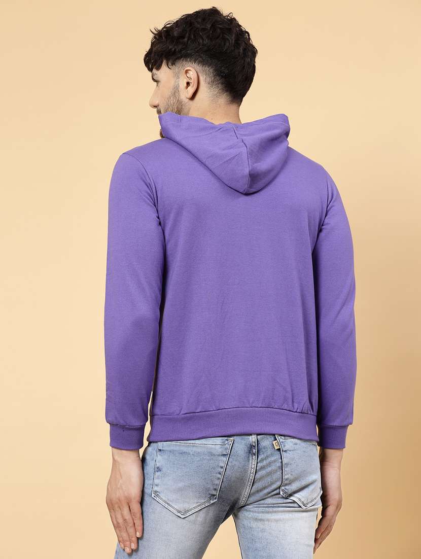 men printed hood neck sweatshirt - 21143693 - Standard Image - 3