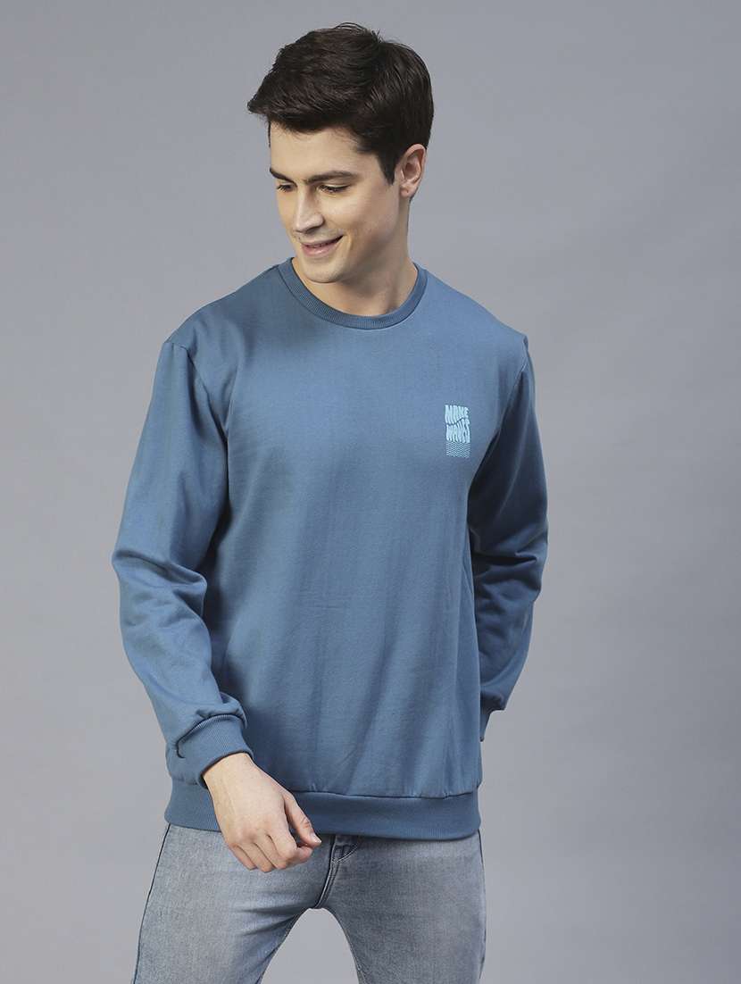 men long sleeves front & back print sweatshirt - 21143717 - Standard Image - 5