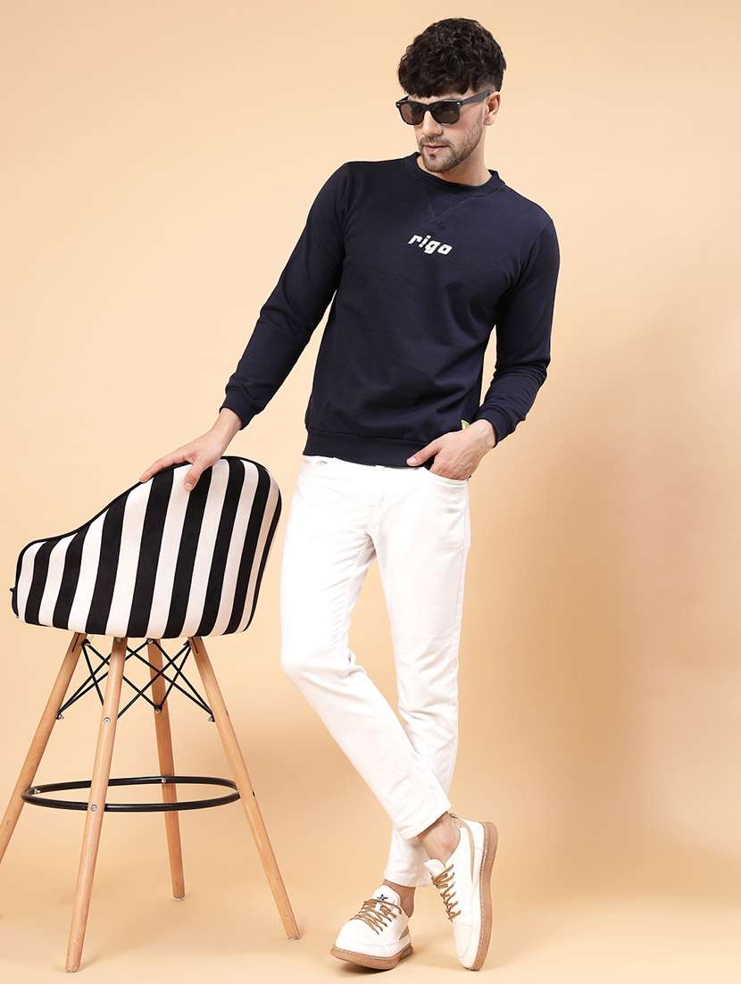 men logo print sweatshirt - 21143719 - Standard Image - 5