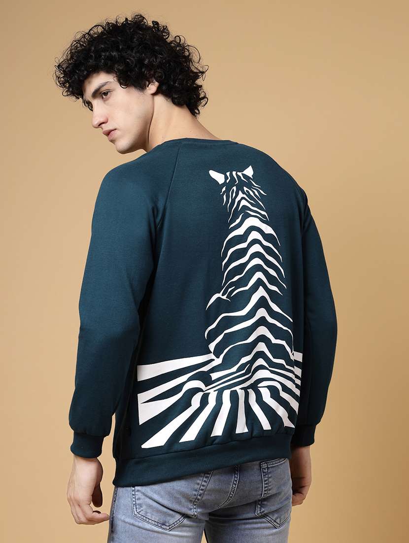 men long sleeves front & back print sweatshirt - 21143722 - Standard Image - 3