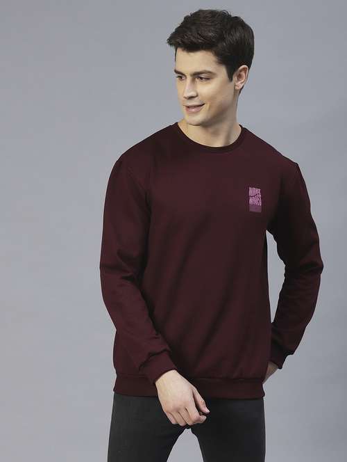 men long sleeves front & back print sweatshirt - 21143727 - Standard Image - 0