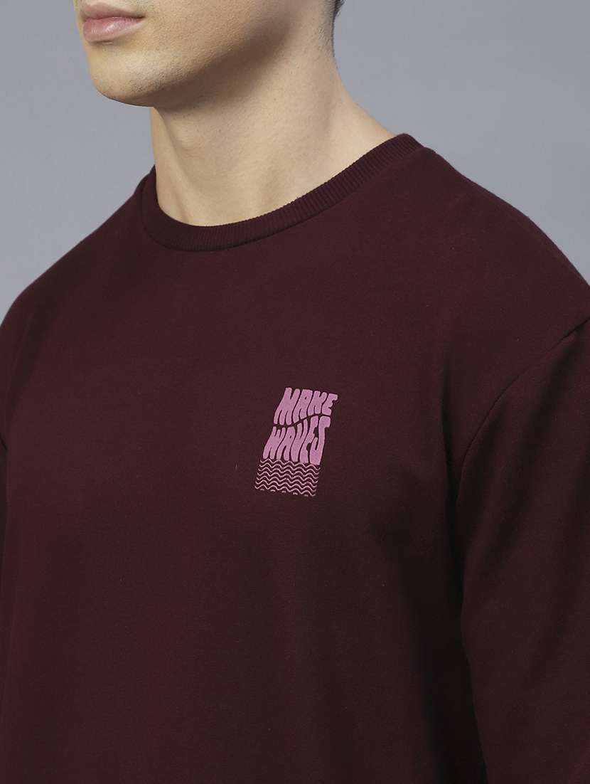 men long sleeves front & back print sweatshirt - 21143727 - Standard Image - 3