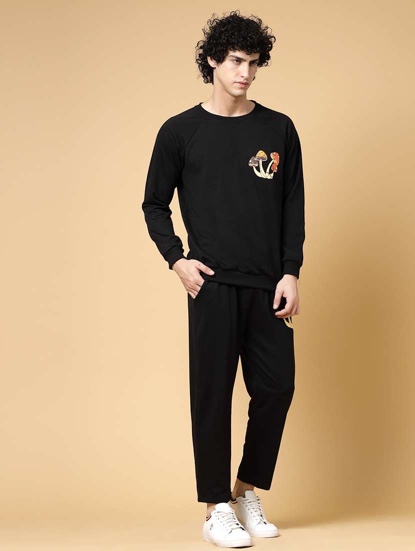 men regular fit full length track suit - 21143750 - Standard Image - 3