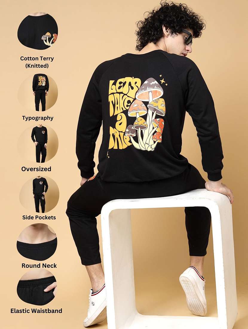 men regular fit full length track suit - 21143750 - Standard Image - 8