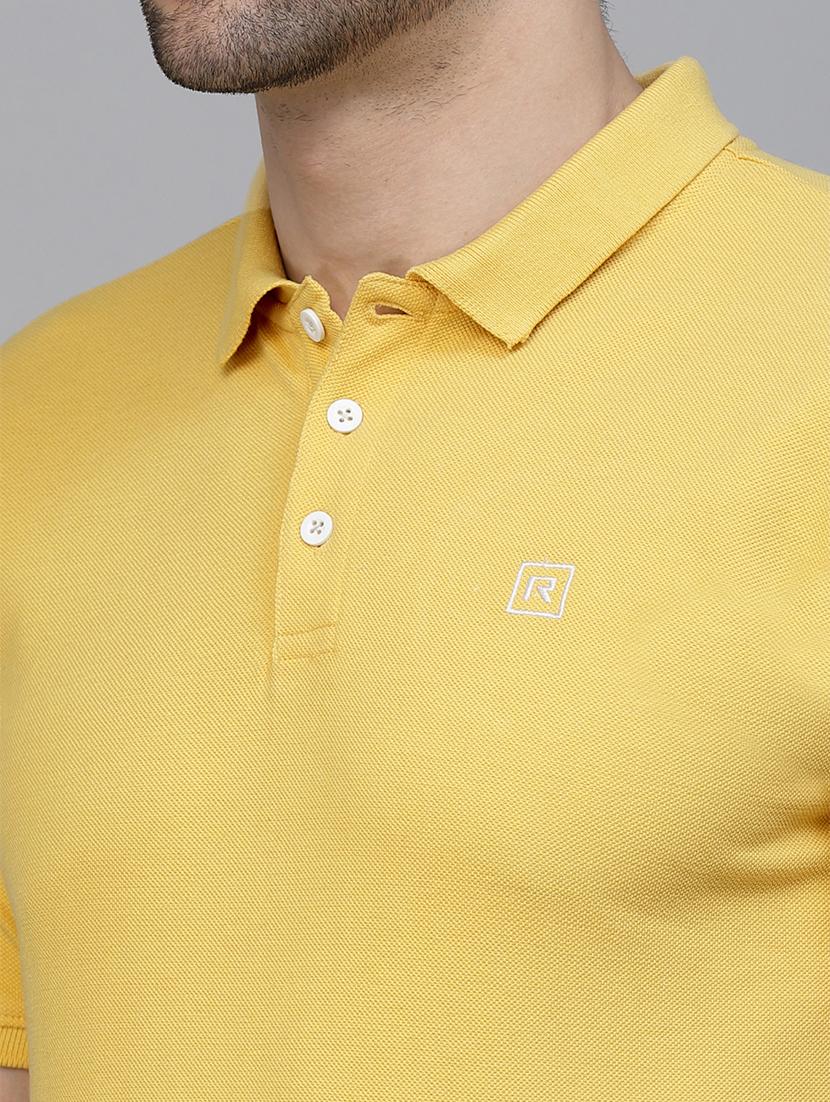 yellow cotton plain tshirt - 21143795 - Standard Image - 8