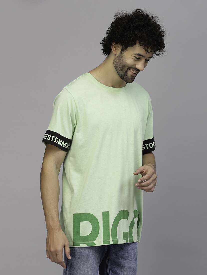 men round neck short sleeves t-shirt - 21143865 -  Standard Image - 3