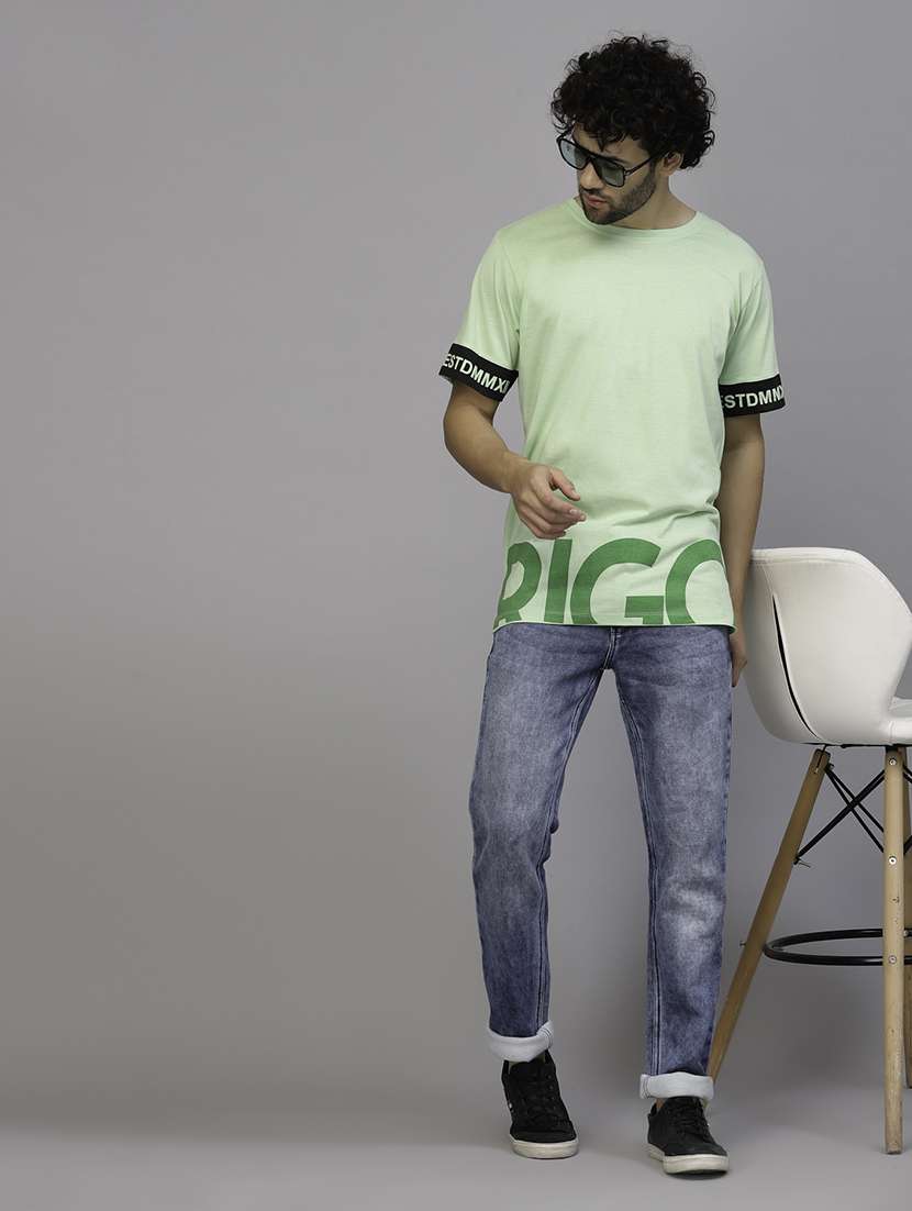 men round neck short sleeves t-shirt - 21143865 -  Standard Image - 5