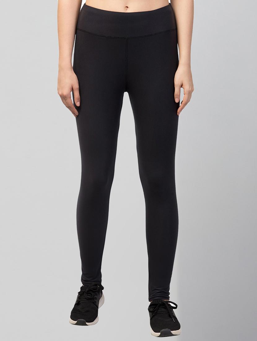 solid black sports track pant - 21145067 - Zoom Image - 0