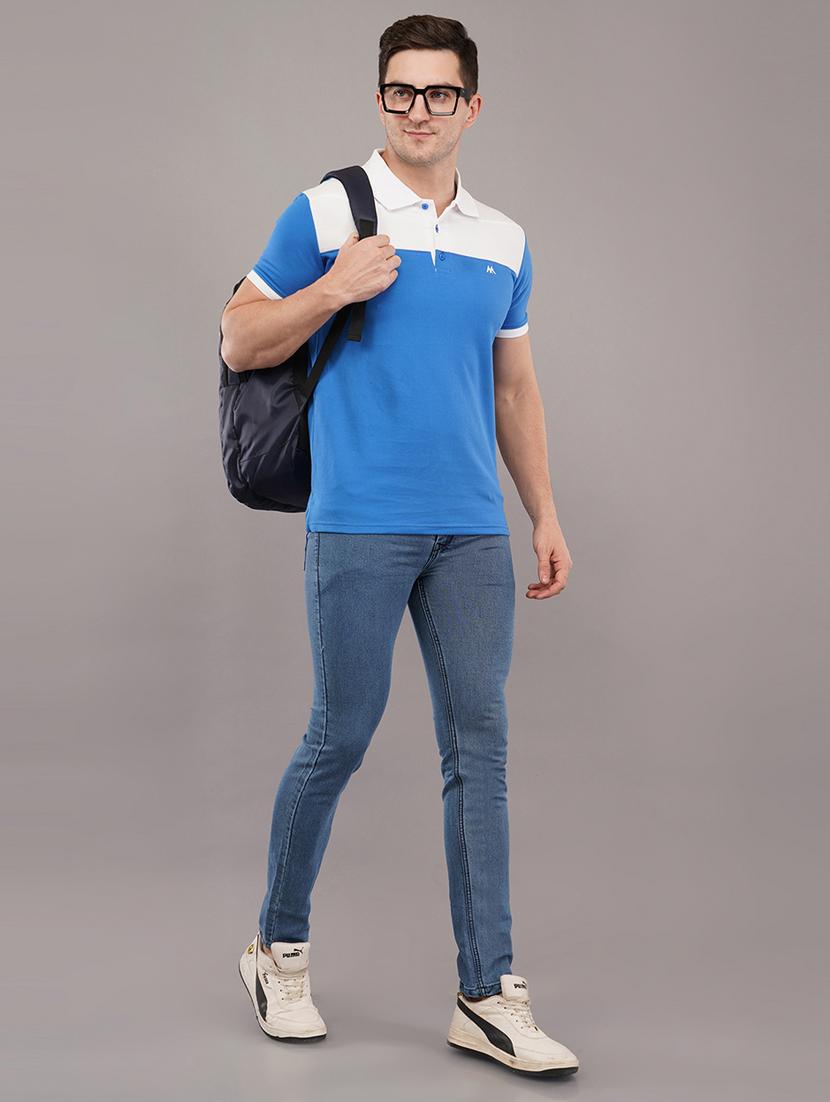 men short sleeves polo neck t-shirt - 21145270 - Standard Image - 3