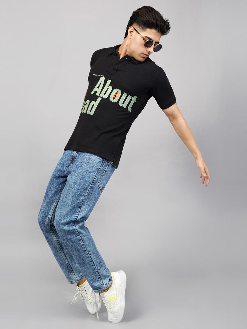 men short sleeves polo neck t-shirt - 21145277 - Standard Image - 3