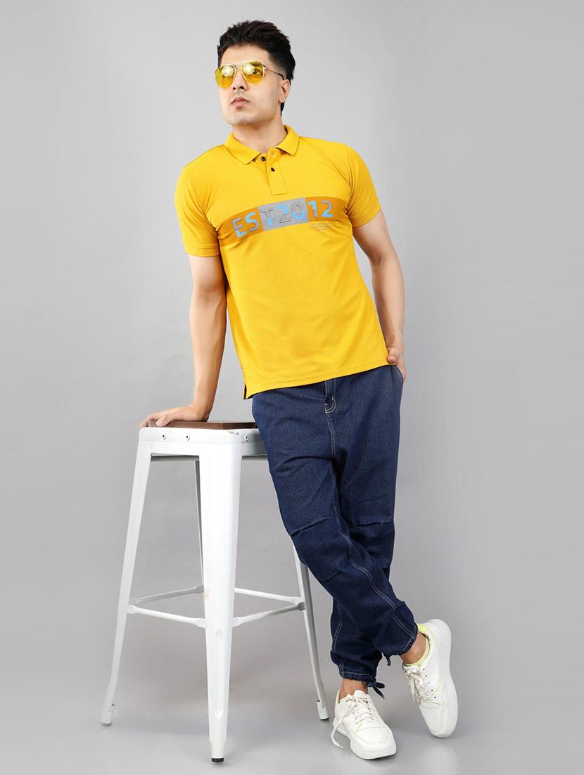 men short sleeves polo neck t-shirt - 21145285 - Standard Image - 3