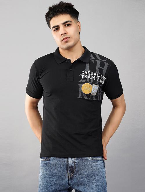 men short sleeves polo neck t-shirt - 21145287 - Standard Image - 0