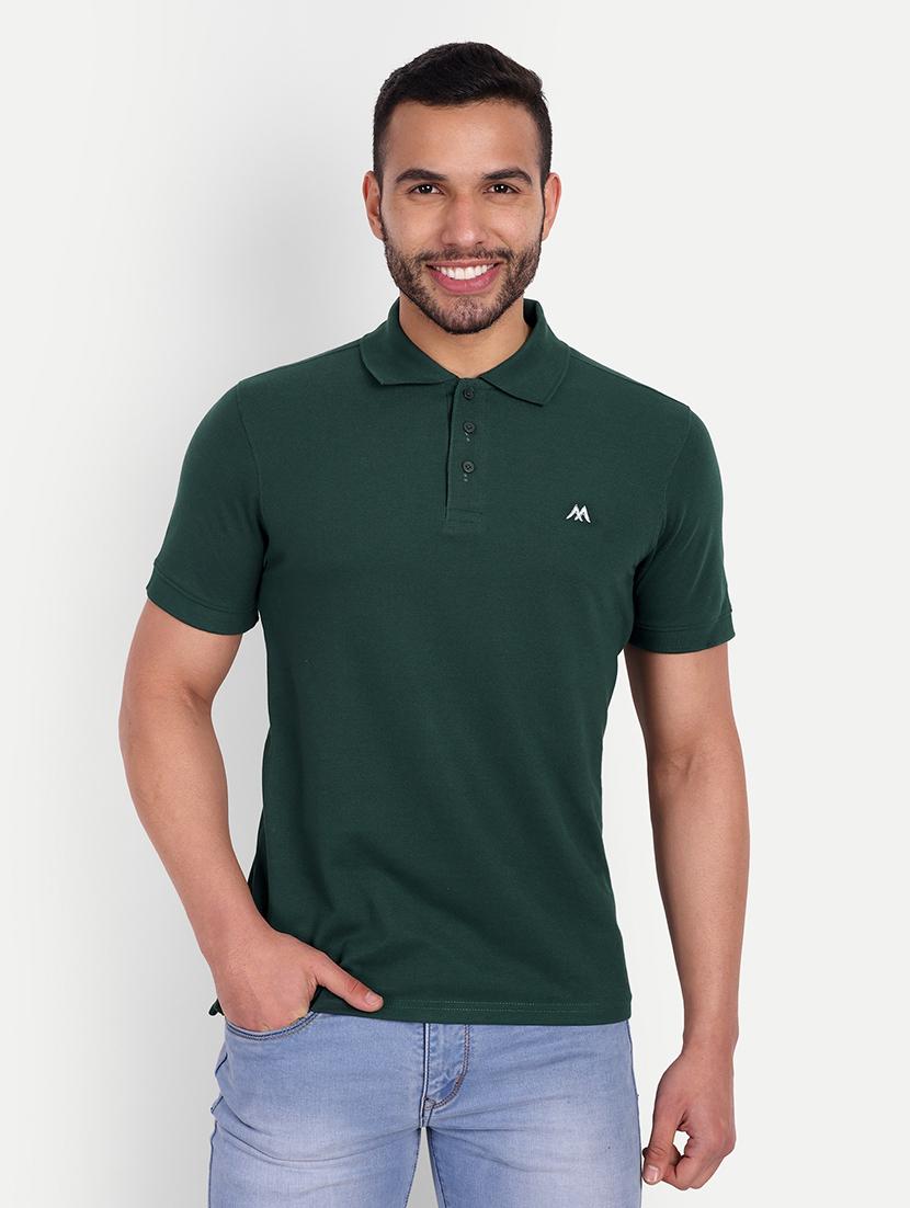 men short sleeves polo neck t-shirt - 21145306 - Zoom Image - 0