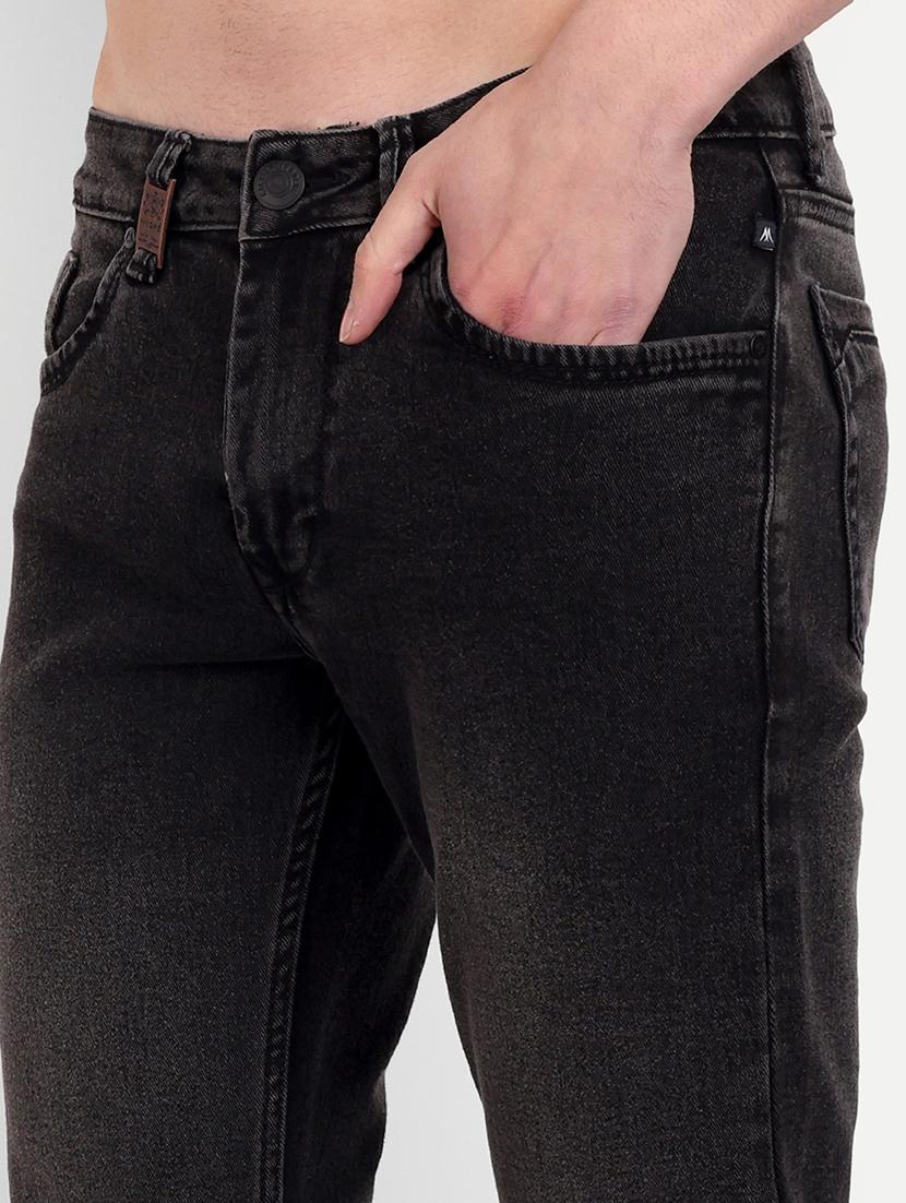 men grey denim jeans - 21145354 - Standard Image - 5
