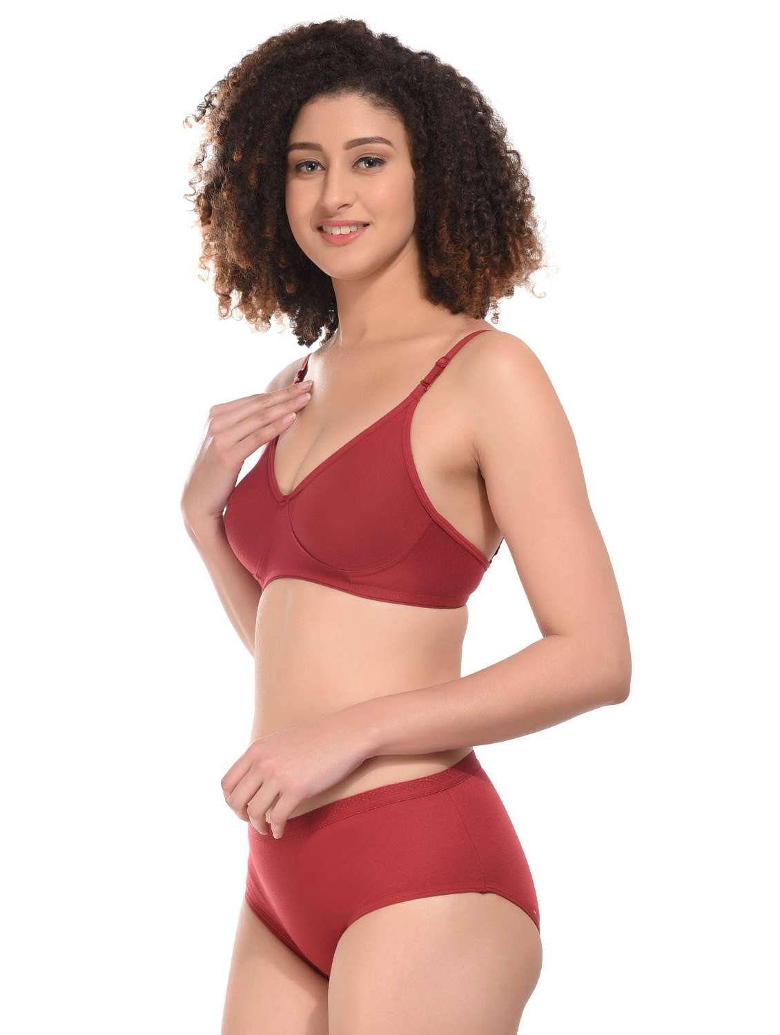 pack of 2 multi coloured hosiery bra and panty set - 21145547 -  Standard Image - 5