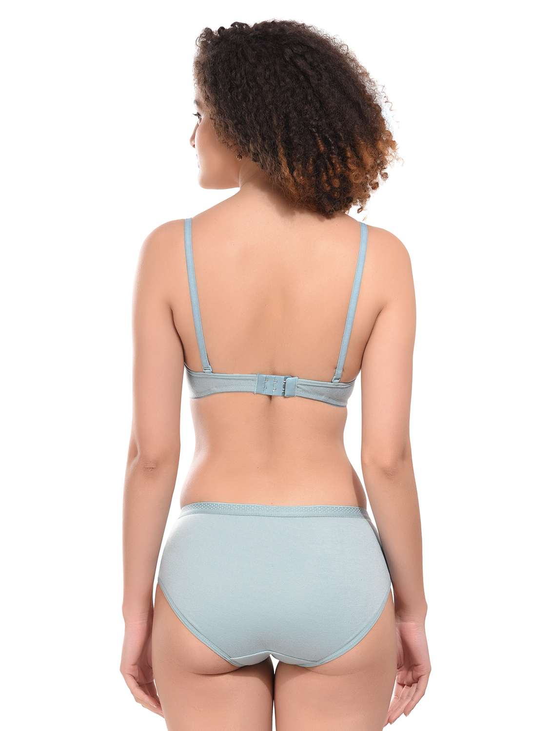 pack of 2 multi coloured hosiery bra and panty set - 21145549 -  Standard Image - 3