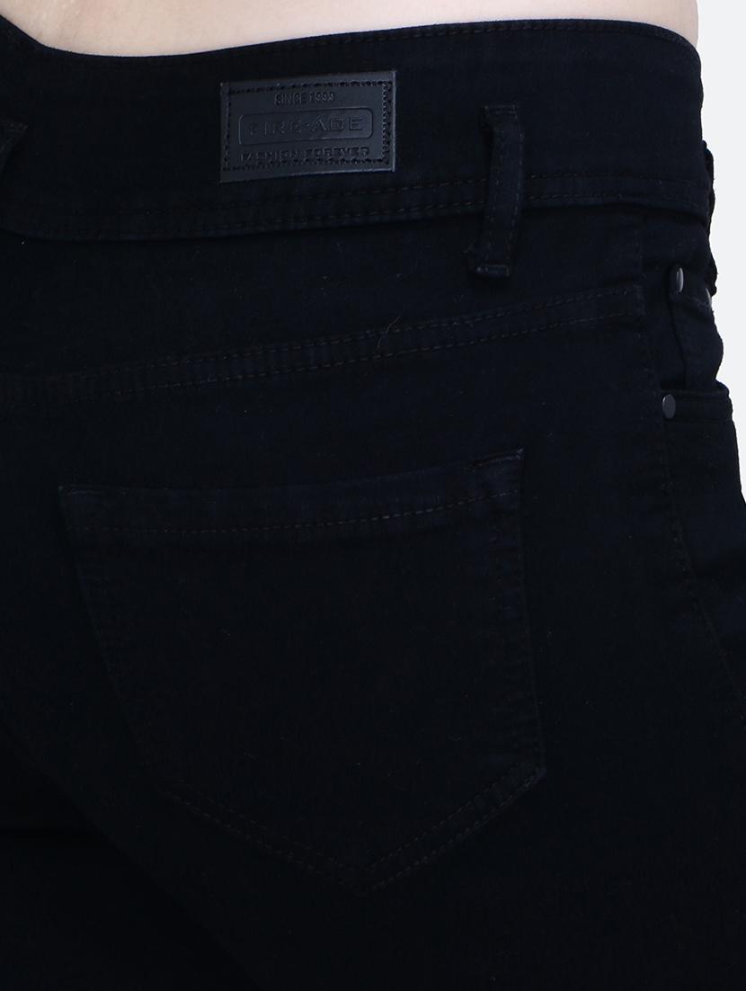 solid black denim jeans - 21145771 - Standard Image - 3