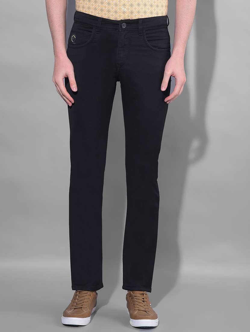 men black denim jean