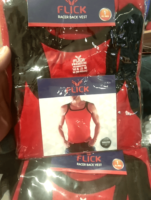 red cotton rib vest - 21148194 -  Standard Image - 0