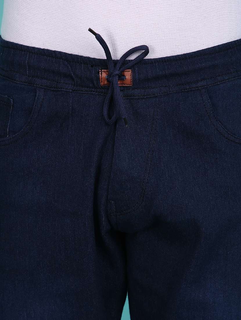 men solid mid rise jogger - 21148255 -  Standard Image - 3