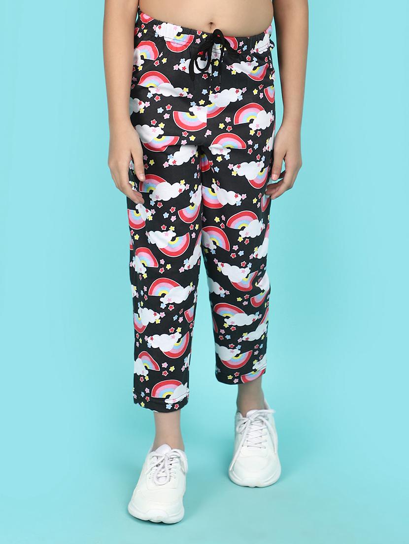black printed nightwear pajama - 21148265 - Zoom Image - 0