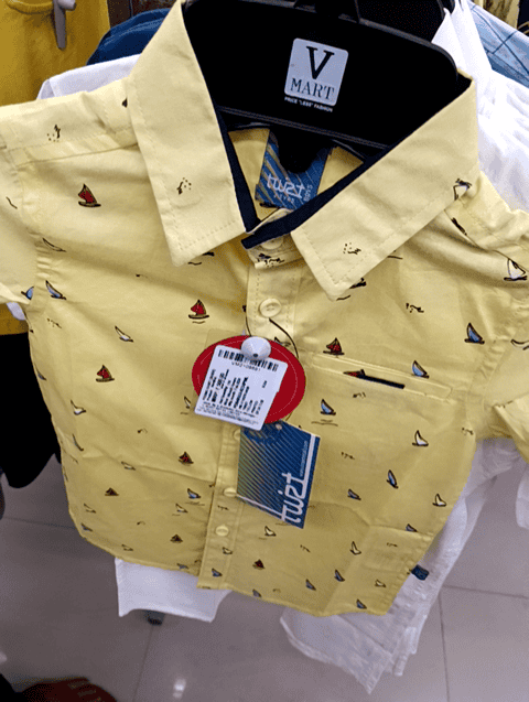 yellow poplin shirt - 21148269 - Zoom Image - 0