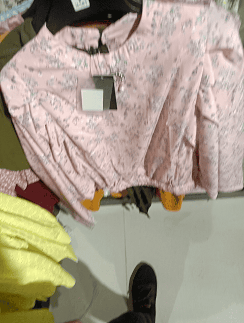 pink polyester top - 21148314 - Standard Image - 0