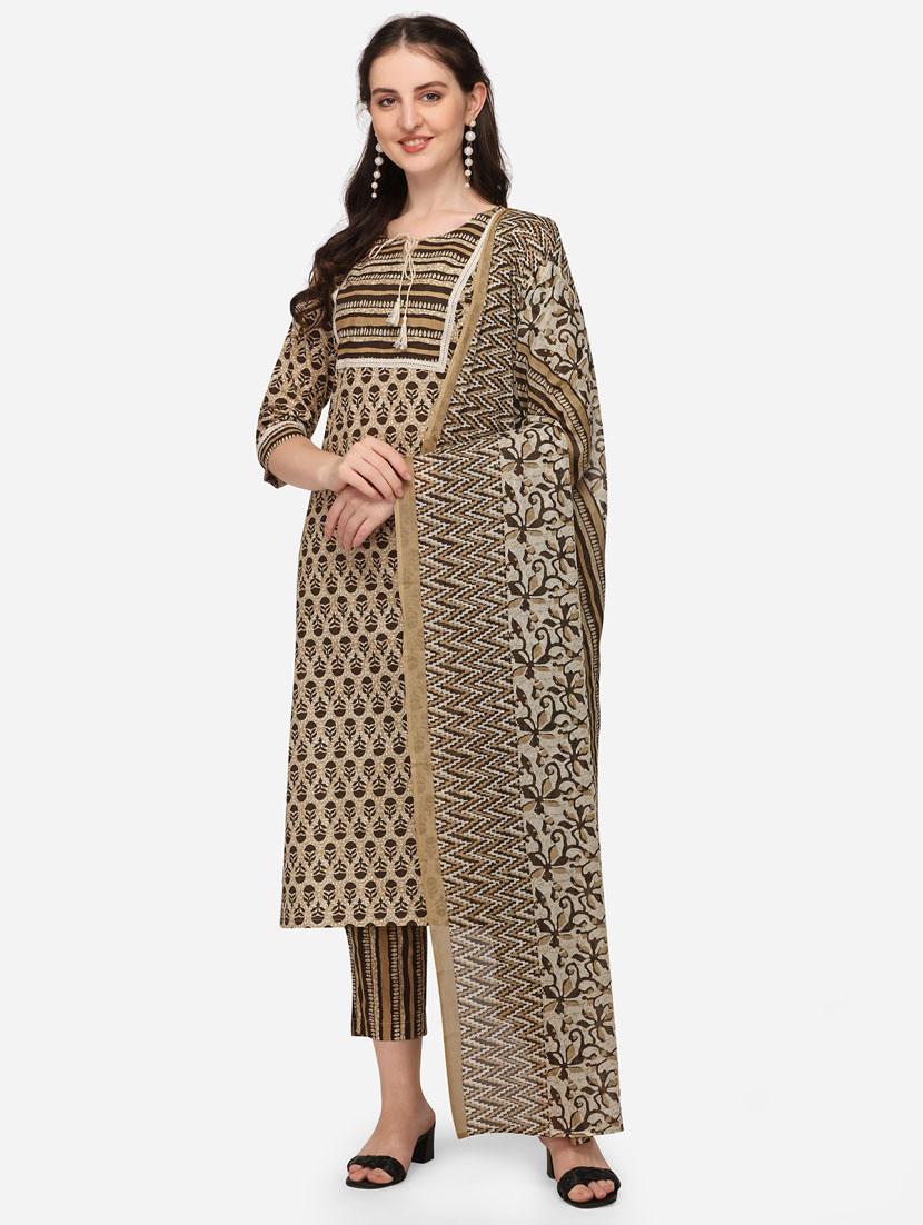women three quarter sleeve suit set - 21148422 - Zoom Image - 0