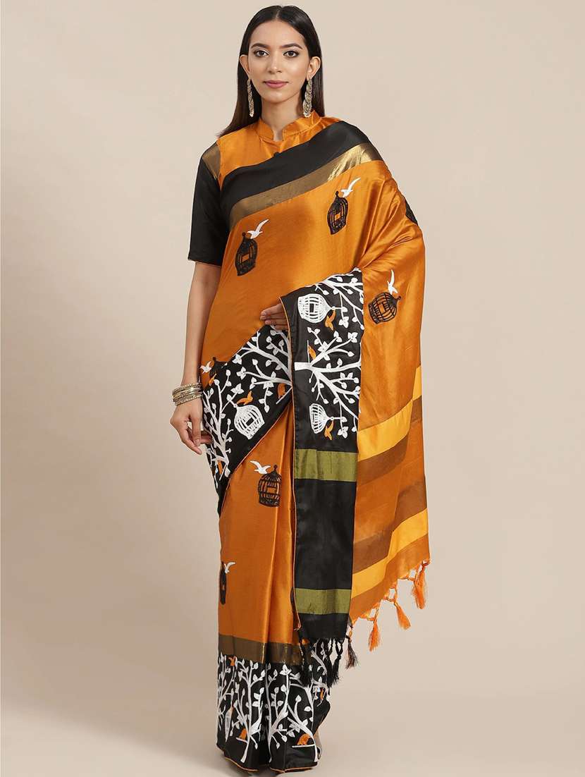 women embroidered handloom saree - 21148508 - Zoom Image - 0