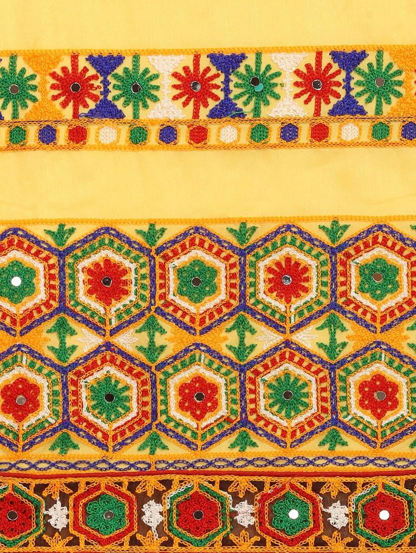multi colored embroidered saree - 21148654 - Standard Image - 5