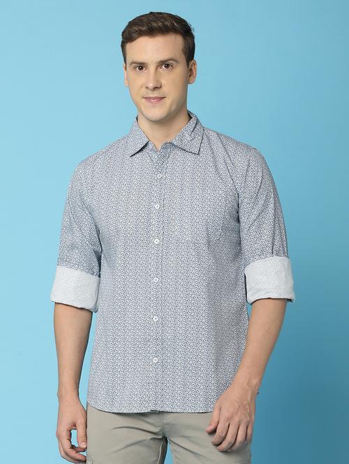 men printed rayon casual shirt - 21151411 -  Standard Image - 0