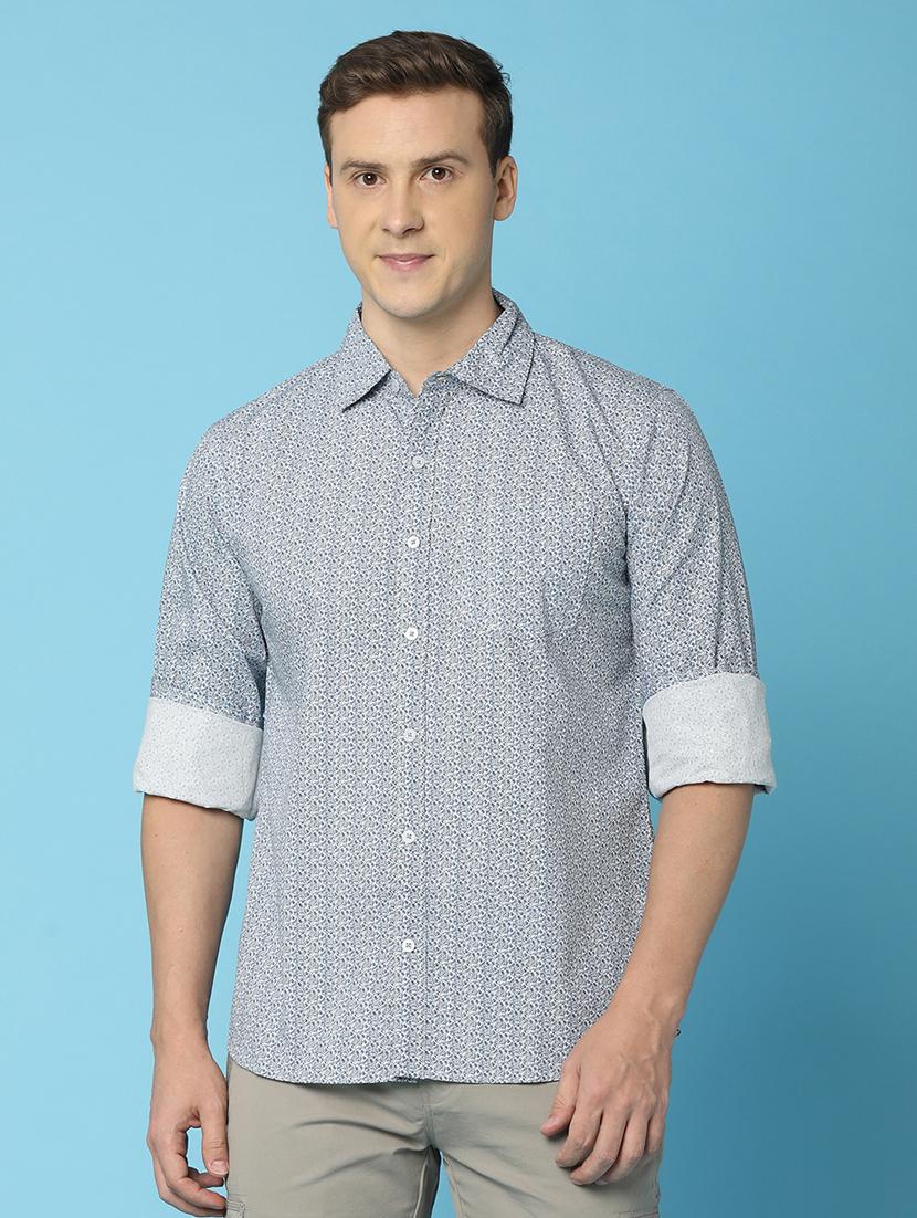 men printed rayon casual shirt - 21151411 -  Zoom Image - 0
