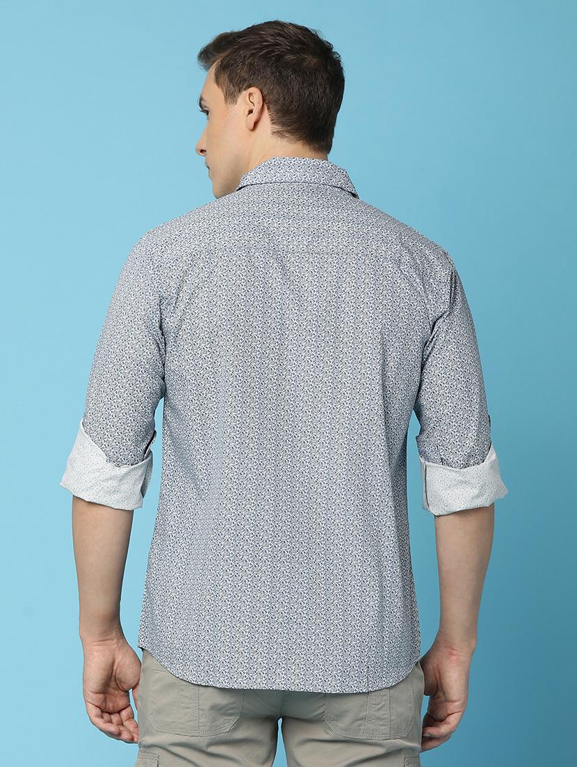 men printed rayon casual shirt - 21151411 - Standard Image - 3