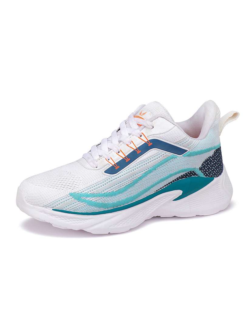 white colourblocked sports shoes - 21151666 - Zoom Image - 0