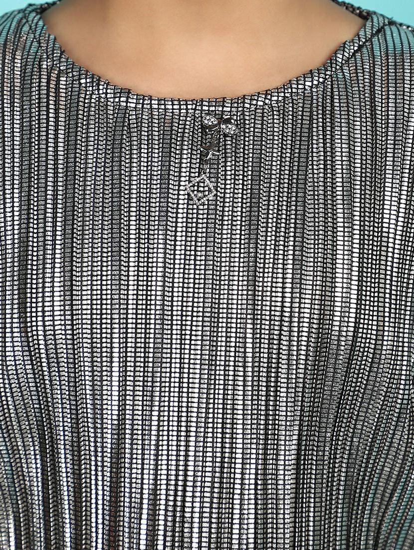 grey metallic cotton top - 21151779 - Standard Image - 5