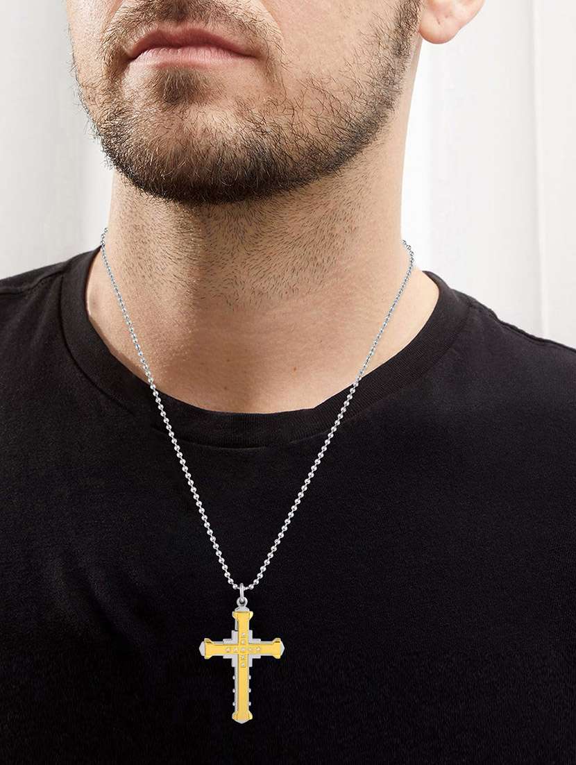 men's gold metal pendant - 21155918 -  Standard Image - 3