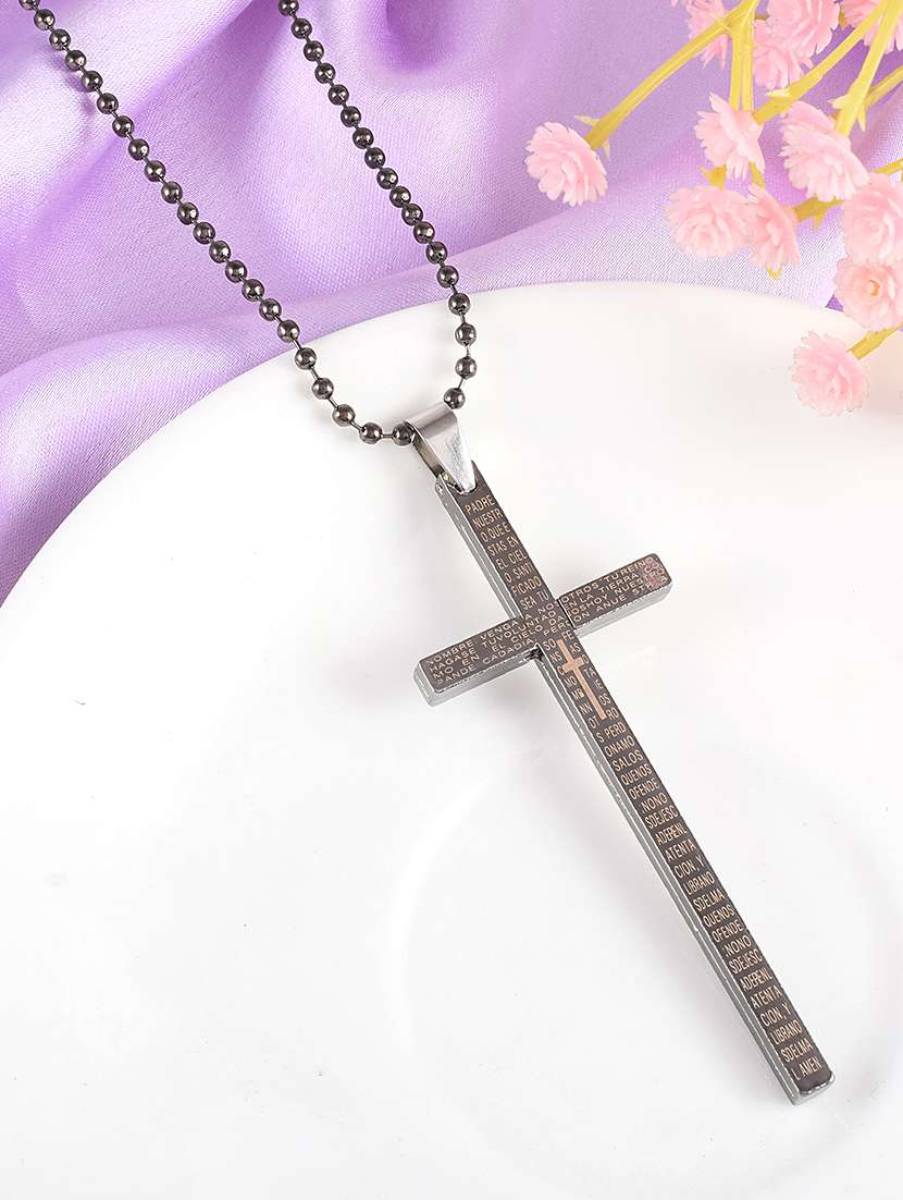 men's beige metal pendant - 21155922 - Zoom Image - 0