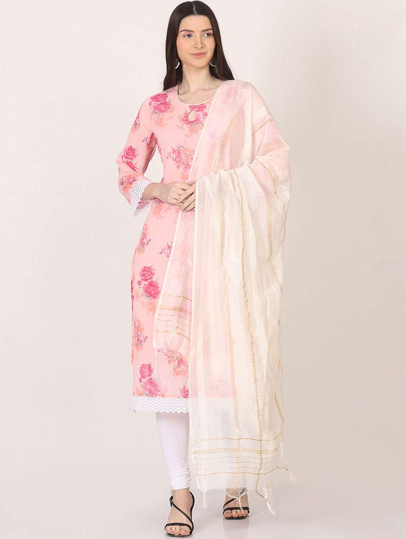 women kurta legging set with dupatta