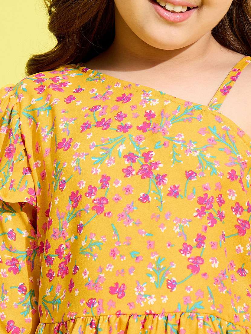 girls floral printed full length set - 21158399 -  Standard Image - 5