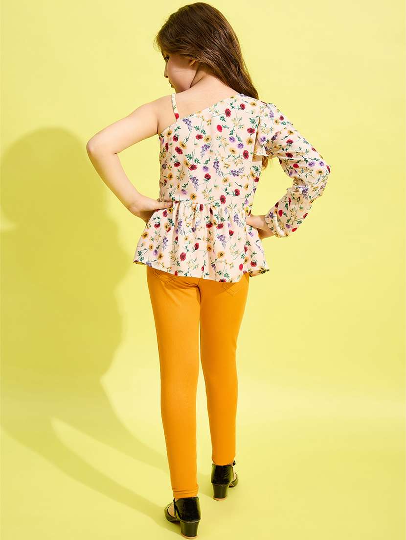 girls floral printed full length set - 21158405 -  Standard Image - 5