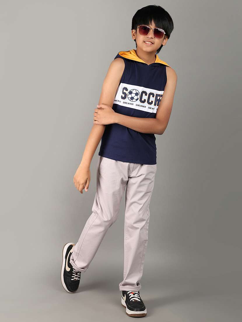 navy blue typographic vest - 21158646 -  Standard Image - 5