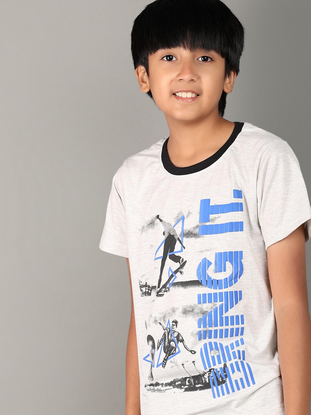light grey cotton single jersey tshirt - 21158920 - Standard Image - 5