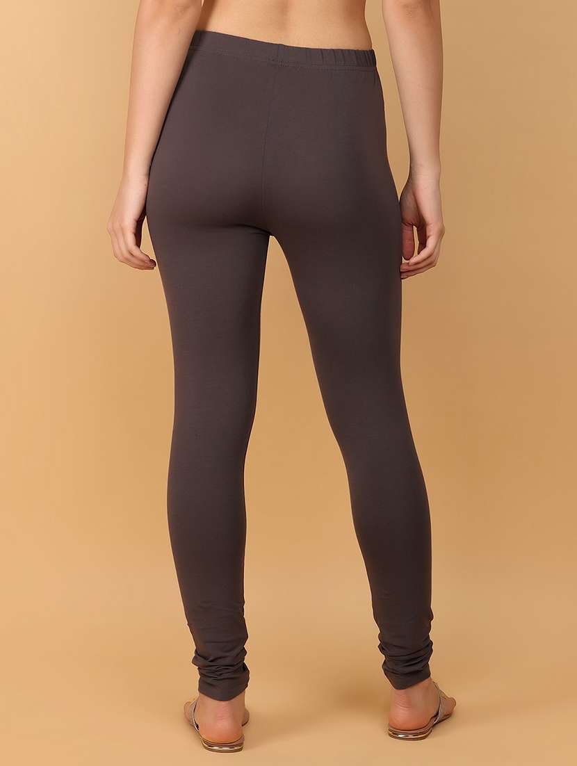 women grey cotton leggings - 21160188 -  Standard Image - 3