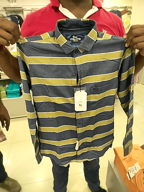 assorted poly cotton casual shirt - 21160256 -  Standard Image - 0