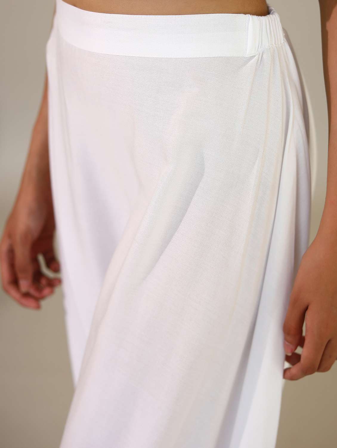 women solid high rise harem pant  - 21161302 -  Standard Image - 5